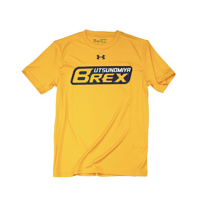 2019-20 UA BREX セカンダリーロゴTシャツ [子どもサイズTシャツ]（イエロー・ネイビー）