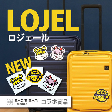 【受注販売】LOJEL×BREX ステッカー付スーツケース