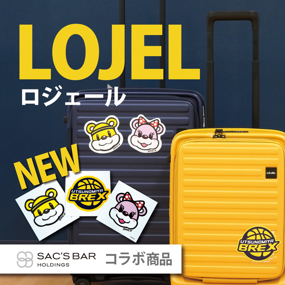 【受注販売】LOJEL×BREX ステッカー付スーツケース 詳細画像 1