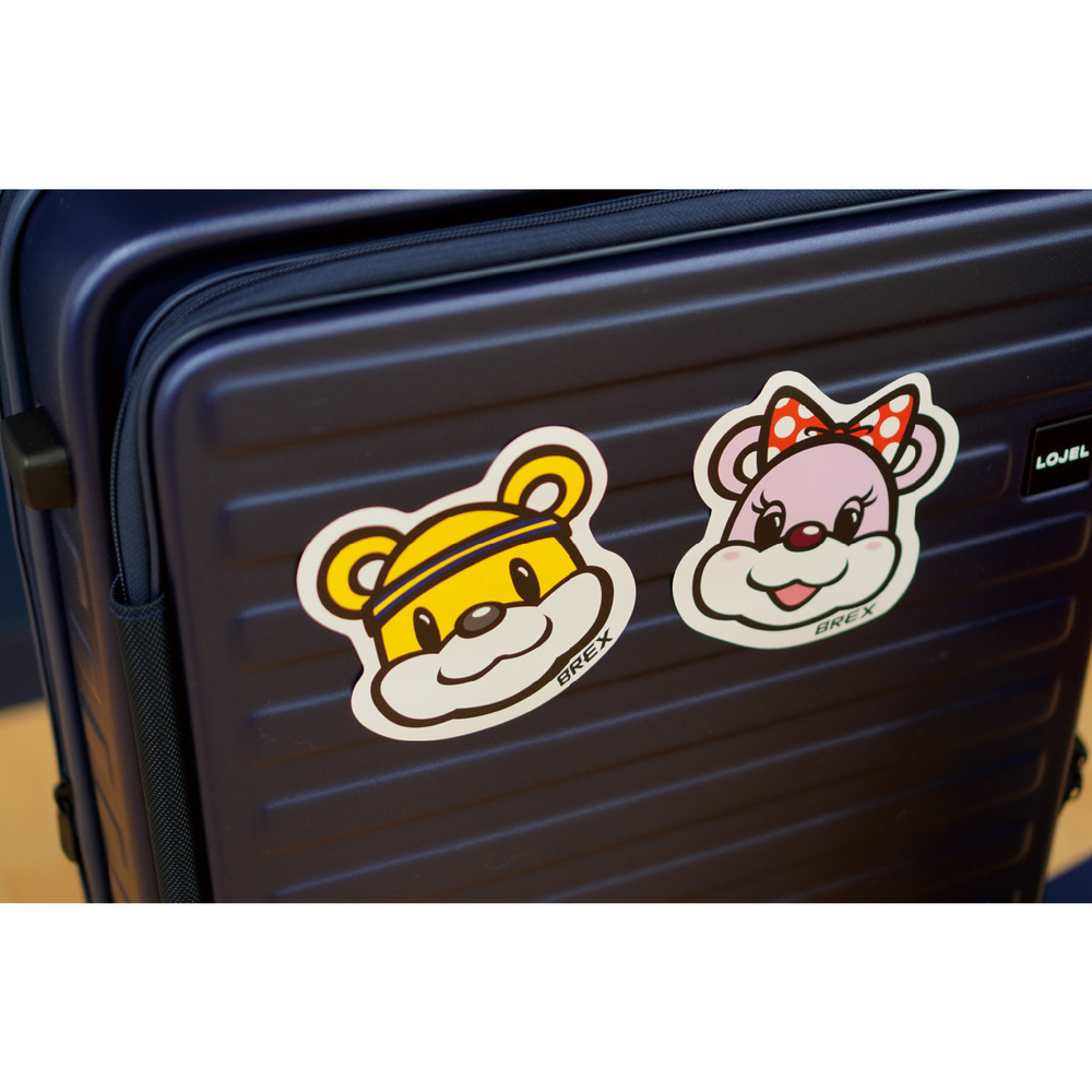 【受注販売】LOJEL×BREX ステッカー付スーツケース 詳細画像 4