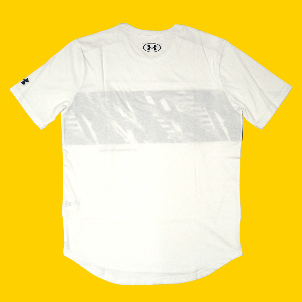 2020-21 UA BREX fast break ポケットTシャツ（ホワイト / ネイビー） 詳細画像 2