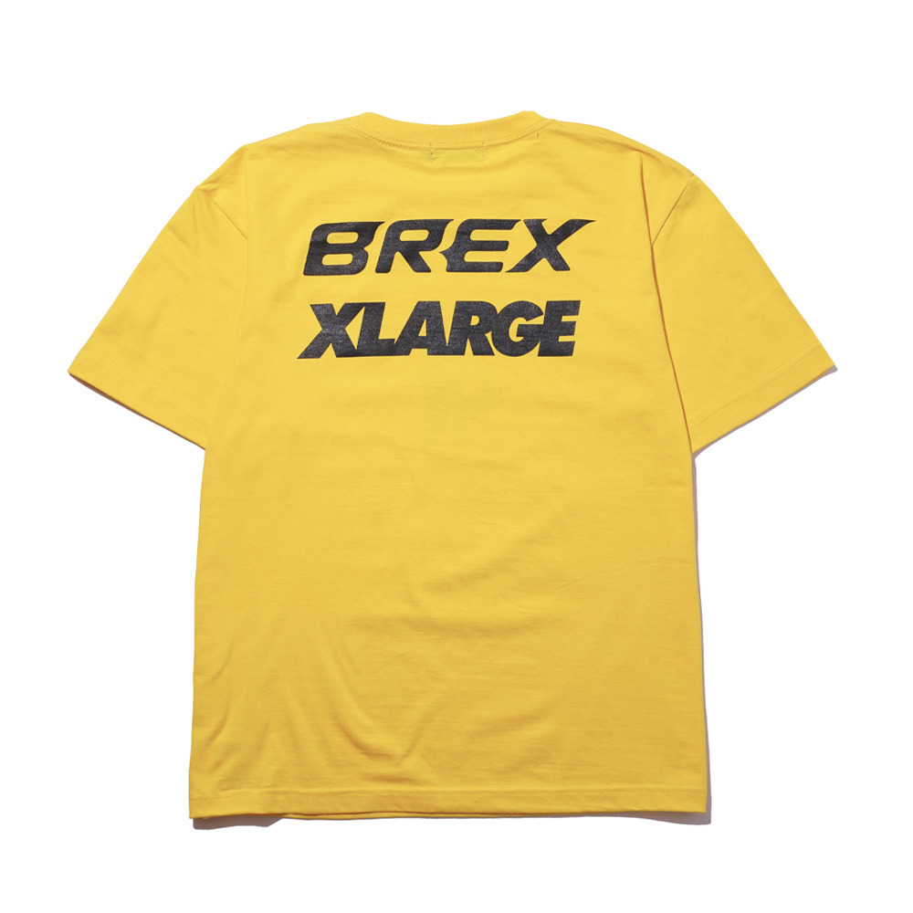 XLARGE×BREX ブレッキーTシャツ 詳細画像 イエロー 2