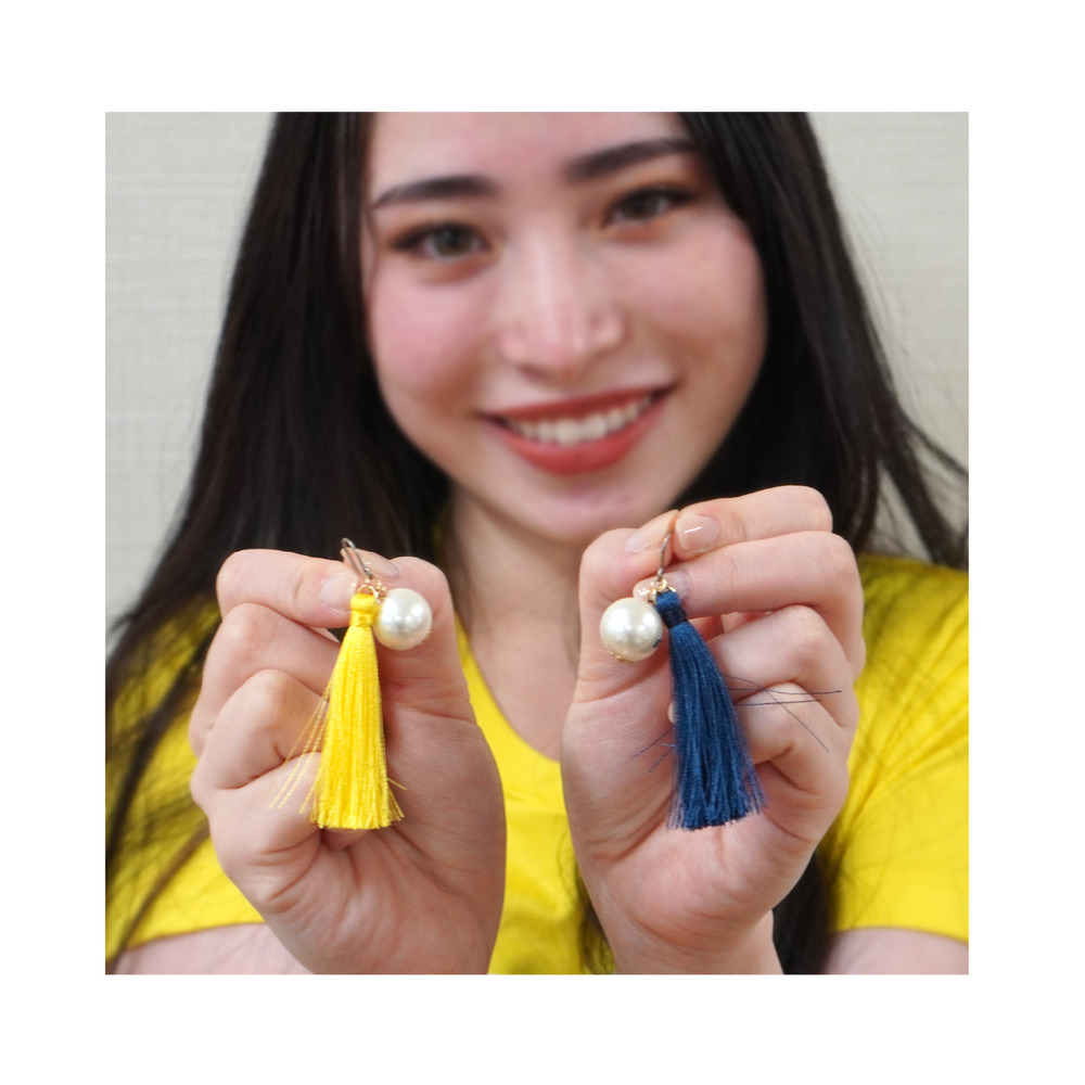 2021-22 BREX パール＆タッセル ピアス/イヤリング 詳細画像 ピアス 4