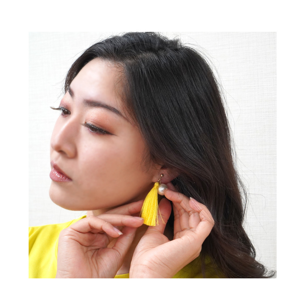 2021-22 BREX パール＆タッセル ピアス/イヤリング 詳細画像 イヤリング 5