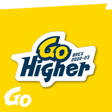 2022-23シーズンステッカー 「Go Higher」 TYPE 1