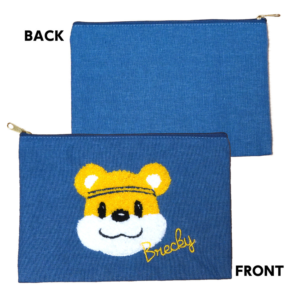 ブレッキーサガラ刺繍フラットポーチ 詳細画像 1カラー 2
