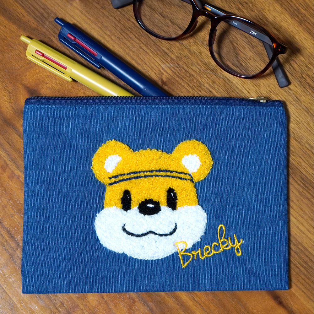 ブレッキーサガラ刺繍フラットポーチ 詳細画像 1カラー 3