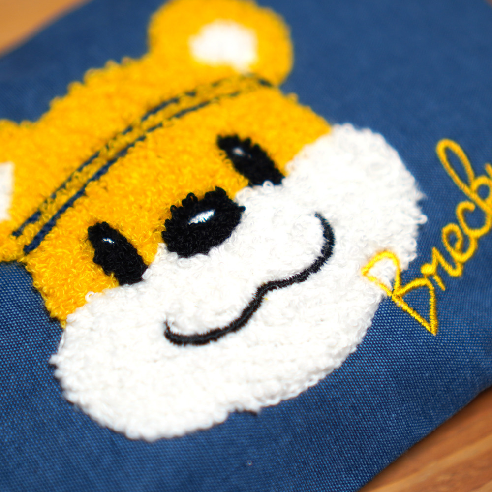 ブレッキーサガラ刺繍フラットポーチ 詳細画像 1カラー 4