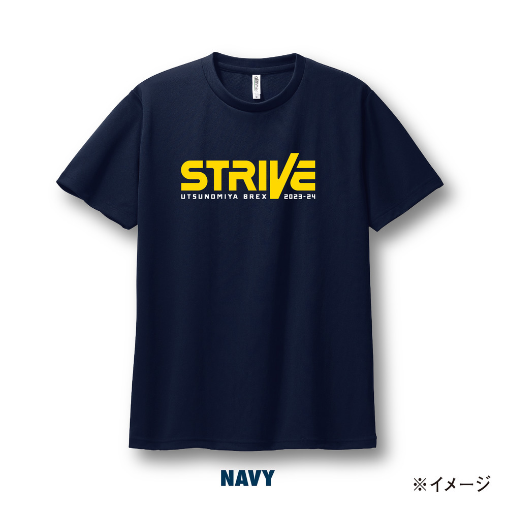 2023-24スローガンTシャツ｢STRIVE」Type1 詳細画像 ネイビー 1