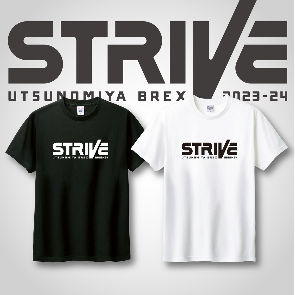 2023-24スローガンTシャツ｢STRIVE」Type2 詳細画像 ブラック 1