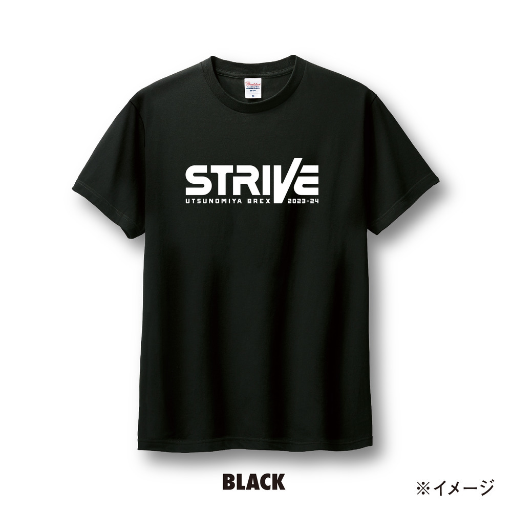 2023-24スローガンTシャツ｢STRIVE」Type2 詳細画像 ブラック 2