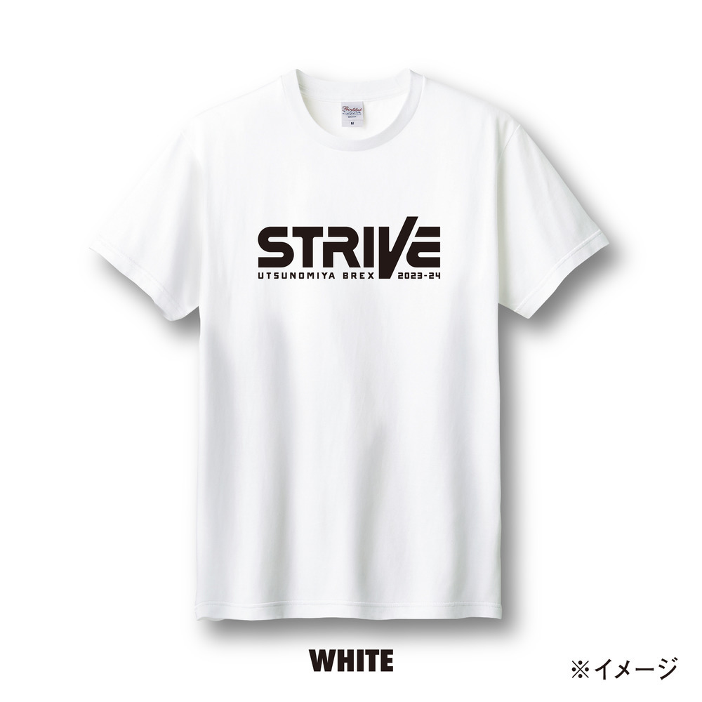 2023-24スローガンTシャツ｢STRIVE」Type2 詳細画像 ホワイト 1
