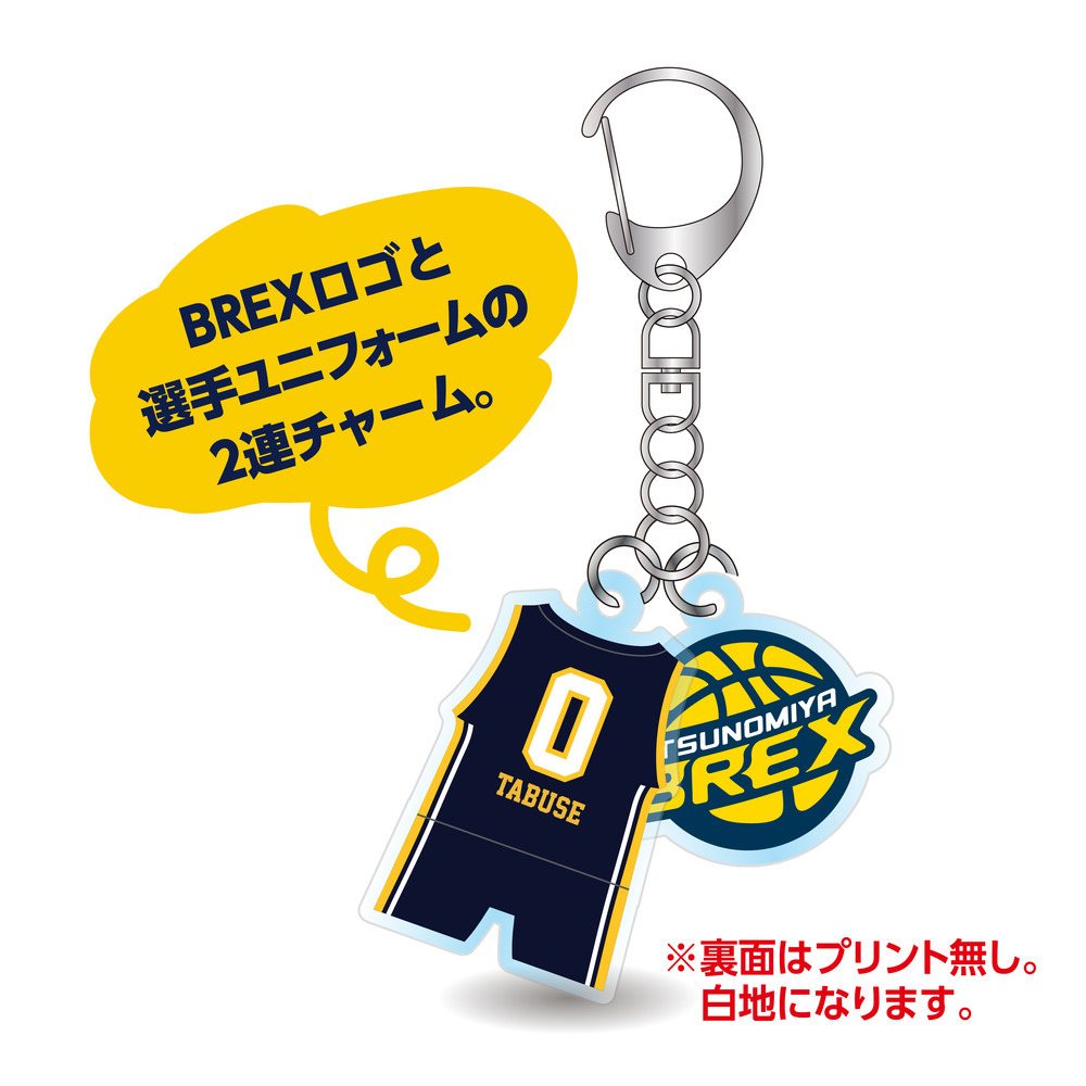 2023-24 選手アクリルキーホルダー(HOME) 詳細画像 #0 TABUSE 2