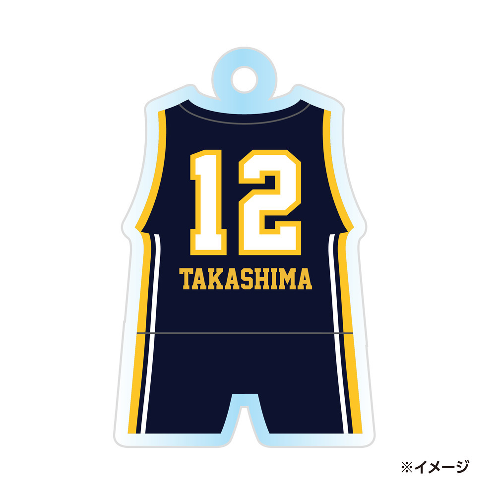 2023-24 選手アクリルキーホルダー(HOME) 詳細画像 #12 TAKASHIMA 1