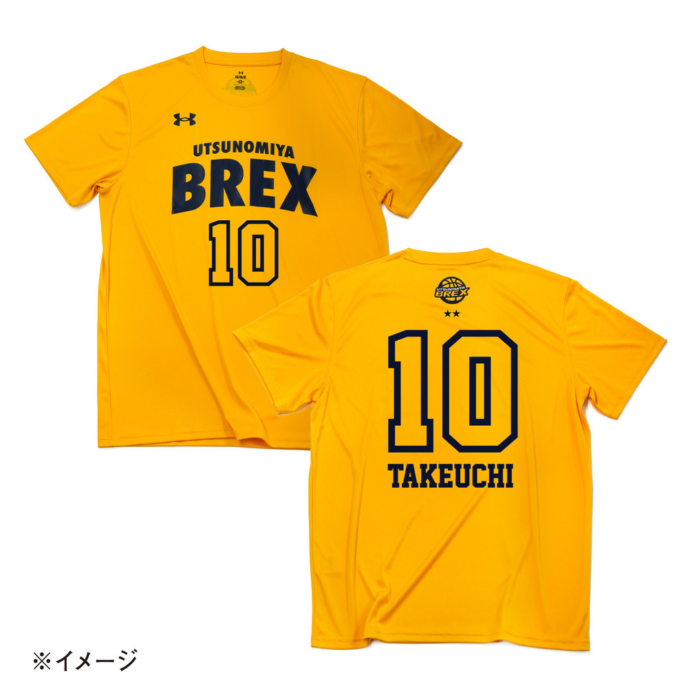 【予約販売】2023-24 選手ナンバーTシャツ 詳細画像 #10 TAKEUCHI 1
