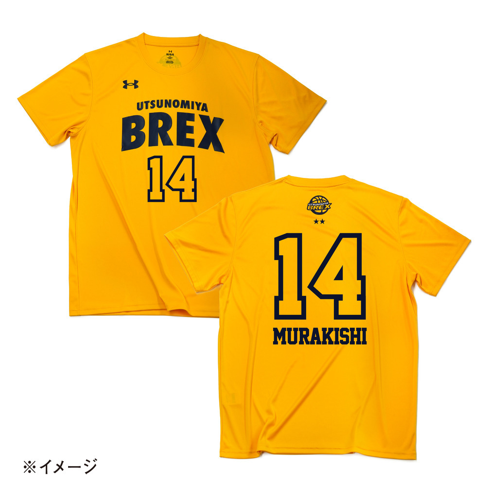 【予約販売】2023-24 選手ナンバーTシャツ 詳細画像 #14 MURAKISHI 1