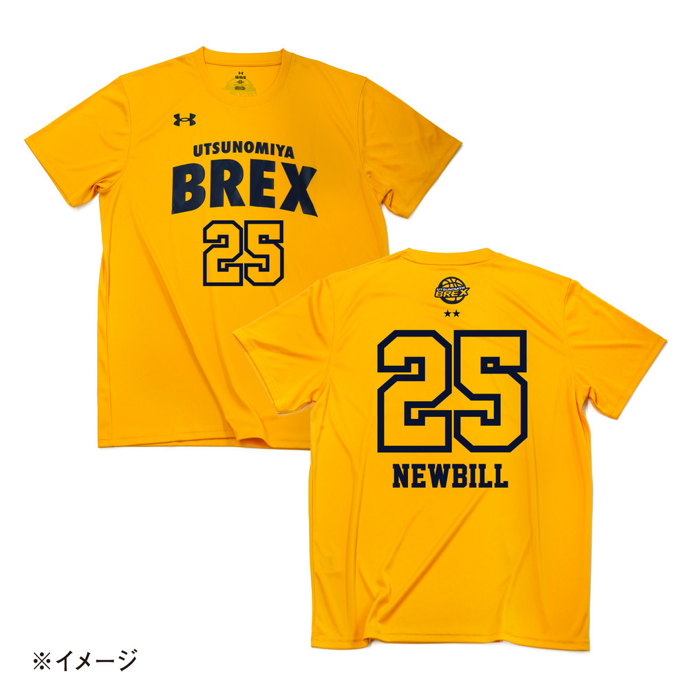 【予約販売】2023-24 選手ナンバーTシャツ 詳細画像 #25 NEWBILL 1