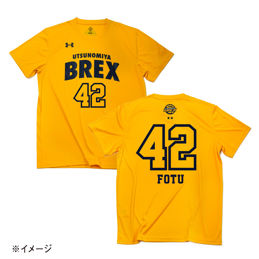 【予約販売】2023-24 選手ナンバーTシャツ 詳細画像 #42 FOTU 1