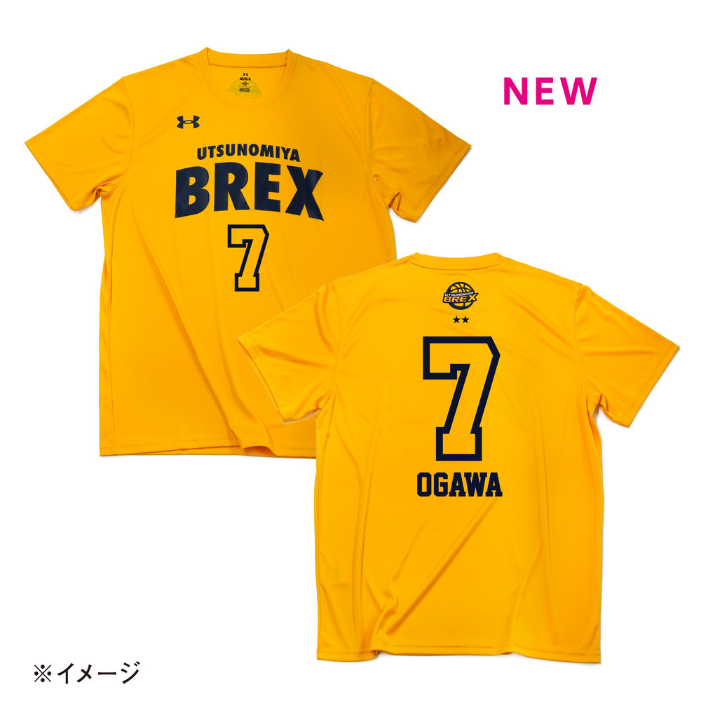 【予約販売】2023-24 選手ナンバーTシャツ 詳細画像 #7 OGAWA 1