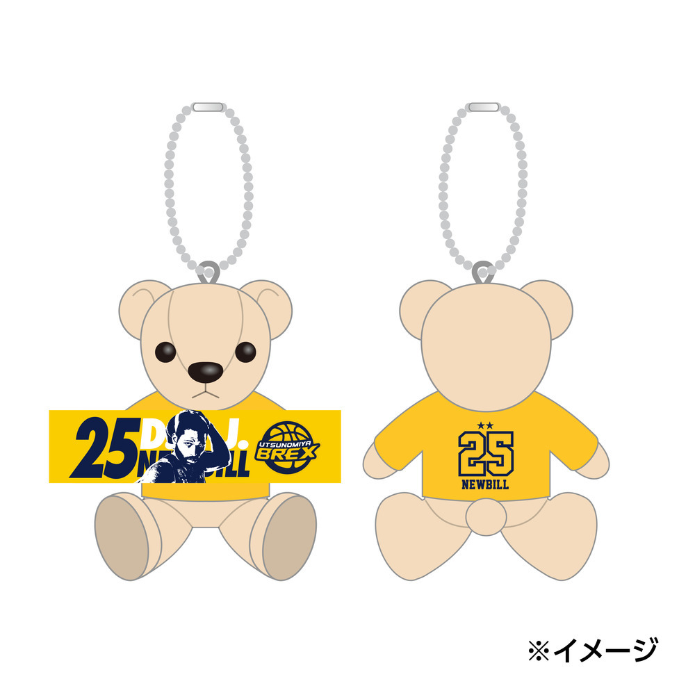2023-24 選手応援ベア タオル持ちver. 詳細画像 #25 NEWBILL 1