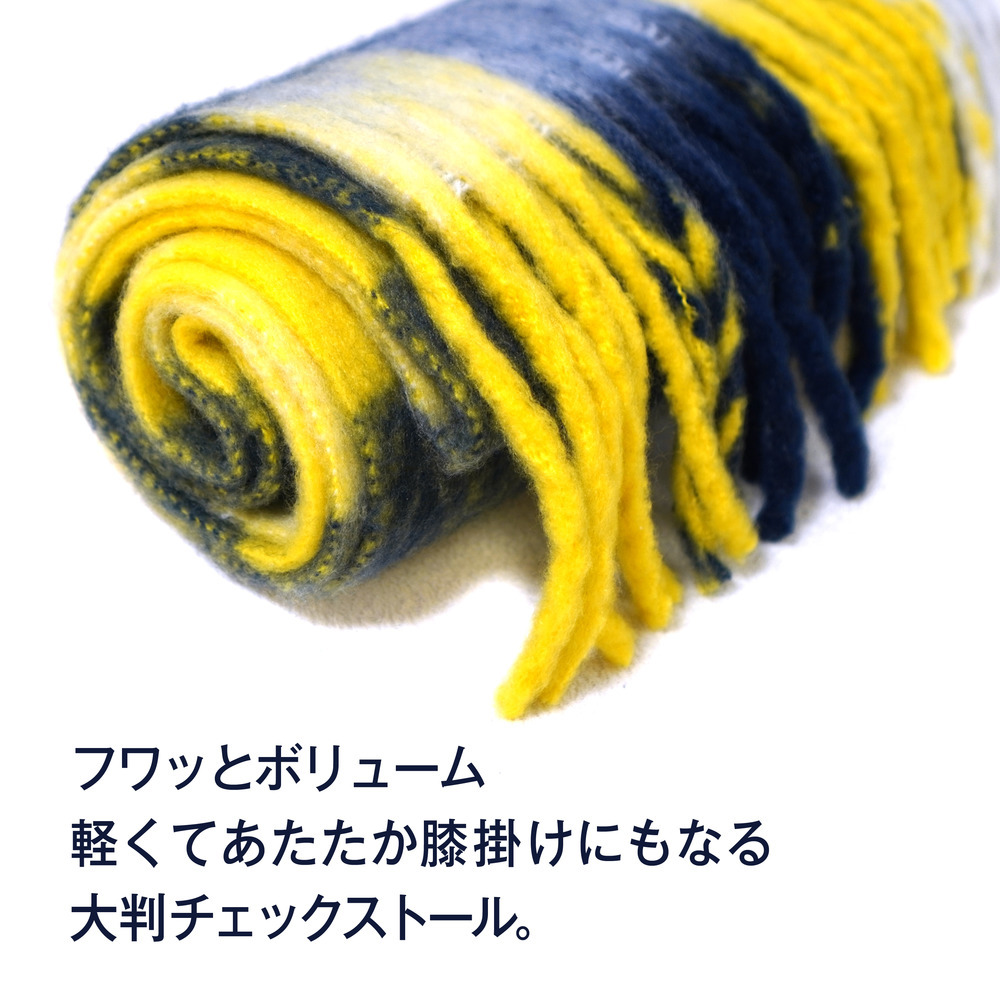 【再入荷】BREXチェック柄ストール 詳細画像 1カラー 4