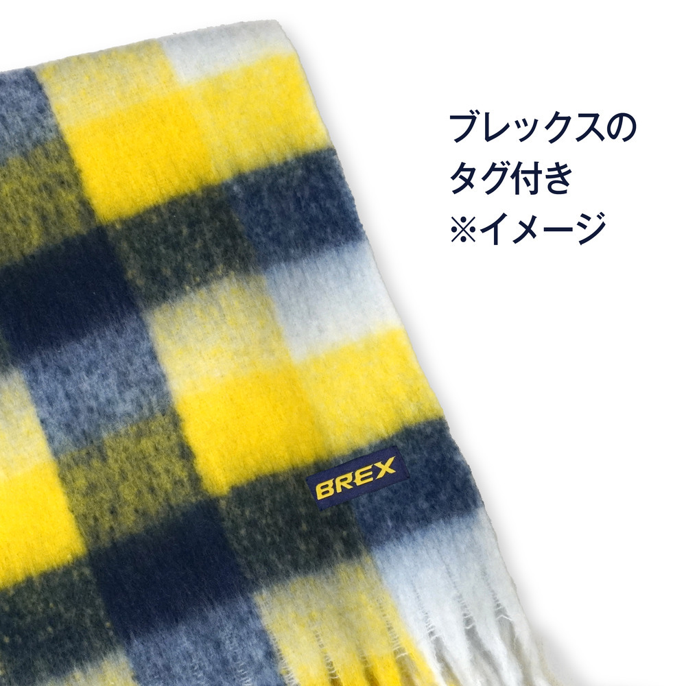【再入荷】BREXチェック柄ストール 詳細画像 1カラー 5