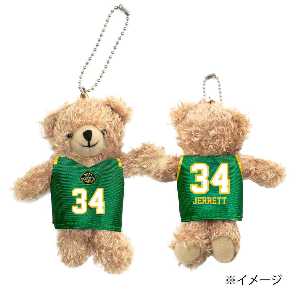 2023-24 選手3rdユニフォームベアストラップ 詳細画像 #34 JERRETT 1