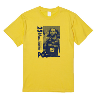 【完全受注販売】2023-24 MAR. 23 POG #25 ニュービル 選手 Tシャツ
