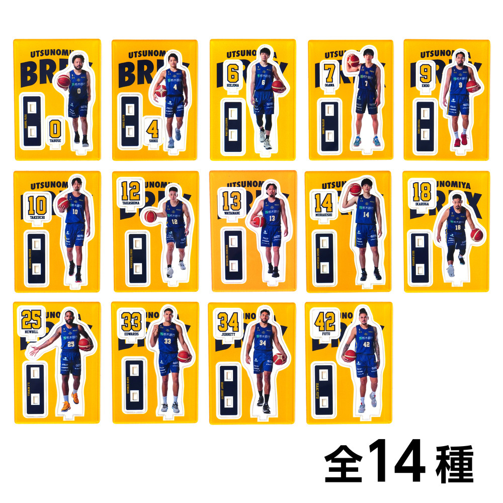 【10個単位ランダム】2023-24 選手miniアクリルスタンド 詳細画像 1カラー 2