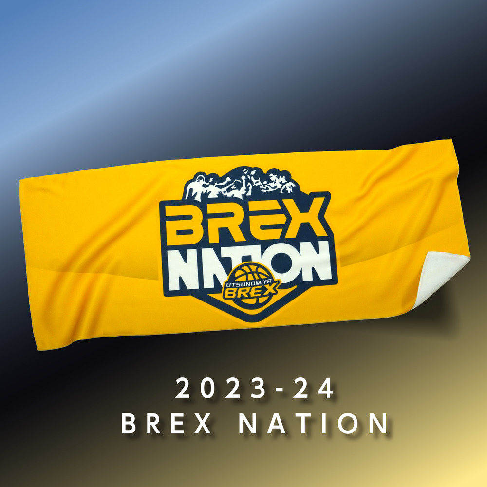 2023-24 BREX NATION タオル［logo] 詳細画像 1カラー 1