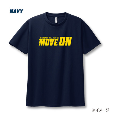 2024-25スローガンTシャツ｢MOVE ON」Type1