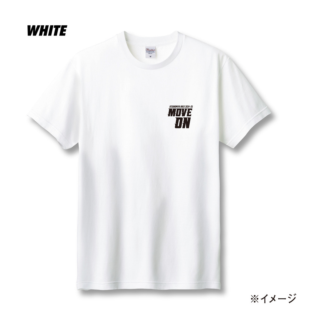 2024-25スローガンTシャツ｢MOVE ON」Type2｜宇都宮ブレックス｜B