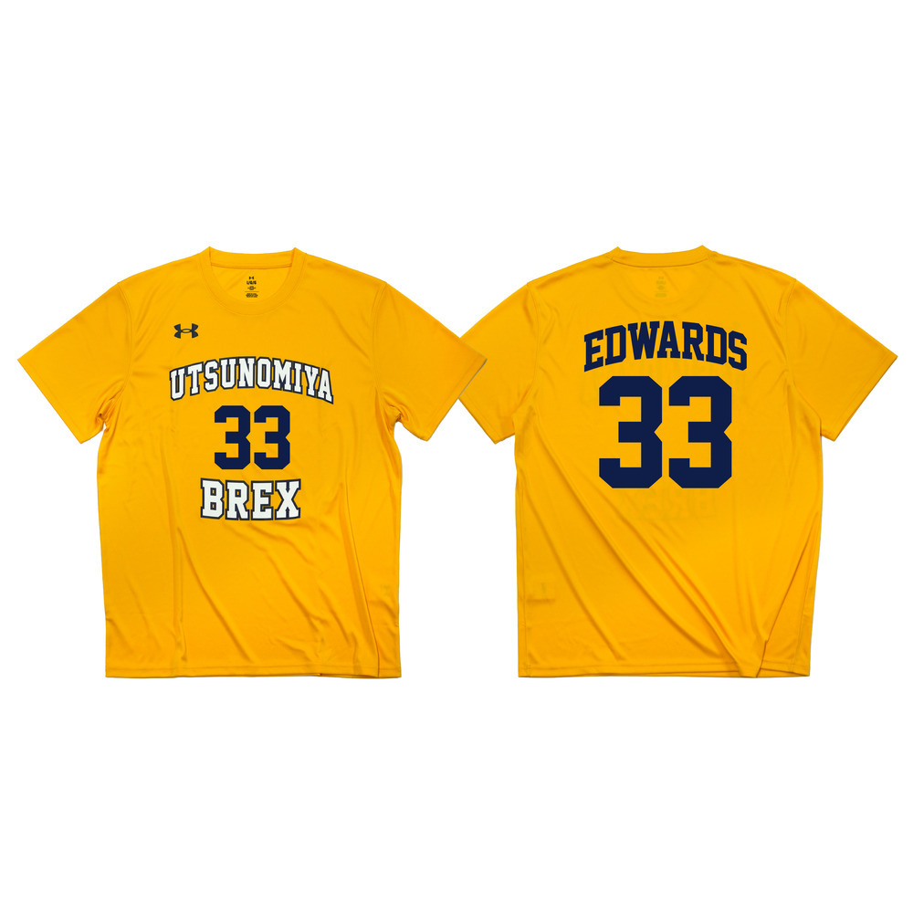 宇都宮ブレックス　UA BREX プライマリーTシャツ　直筆サイン付き UA BREX プライマリーTシャツ｜宇都宮ブレックス｜B.LEAGUE（B