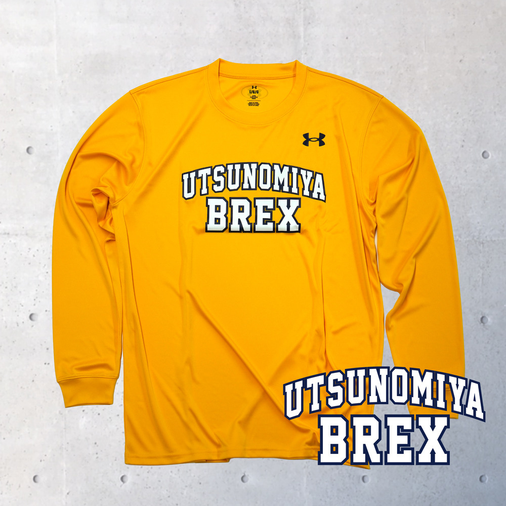 UA BREX カレッジロゴ ロングTシャツ｜宇都宮ブレックス｜B 