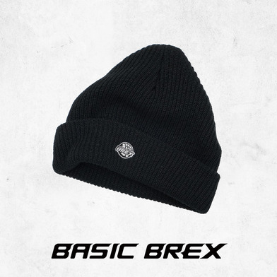 【再入荷】BASIC BREX ワンポイントニットキャップ