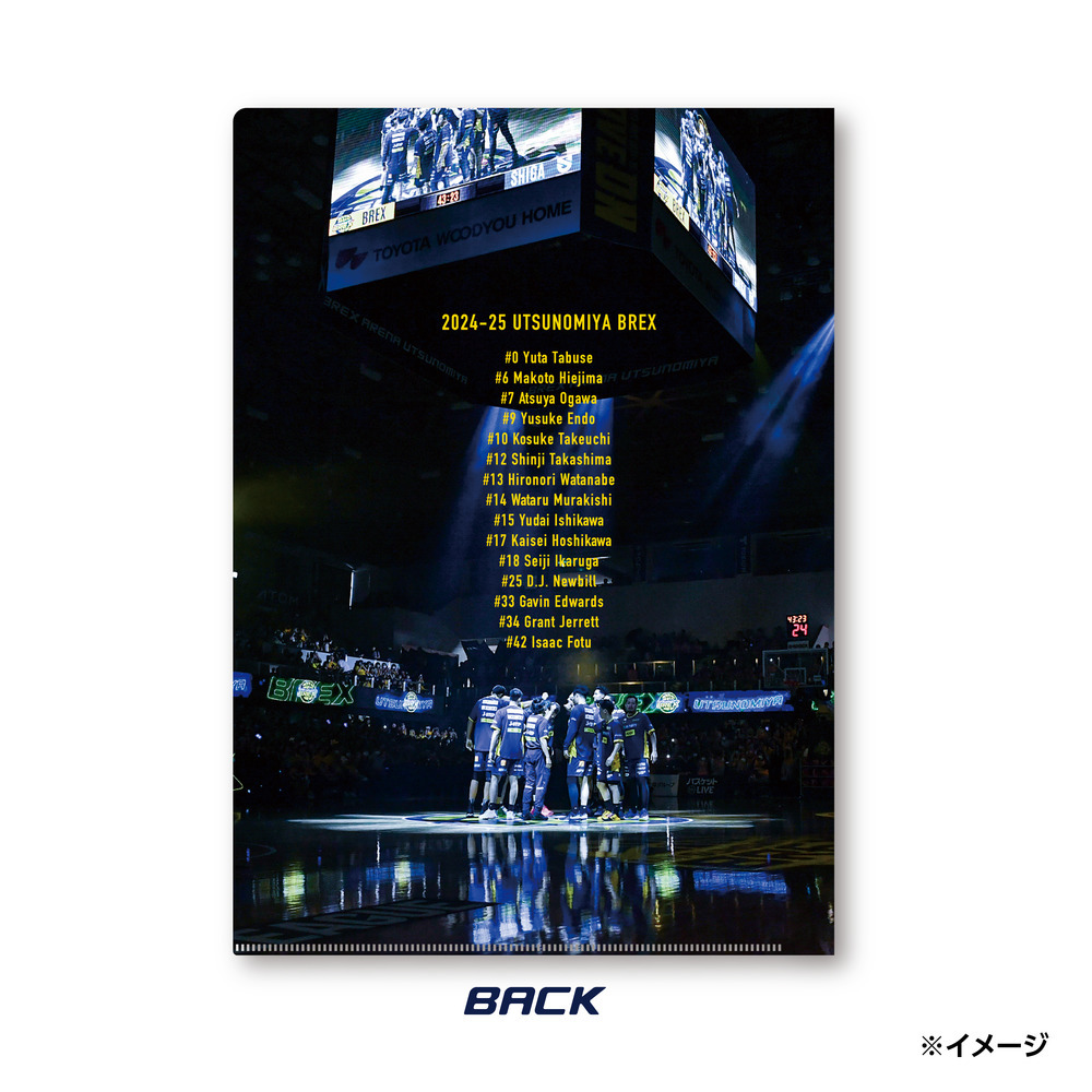 2024-25 BREX NATION クリアファイル 詳細画像 1カラー 3