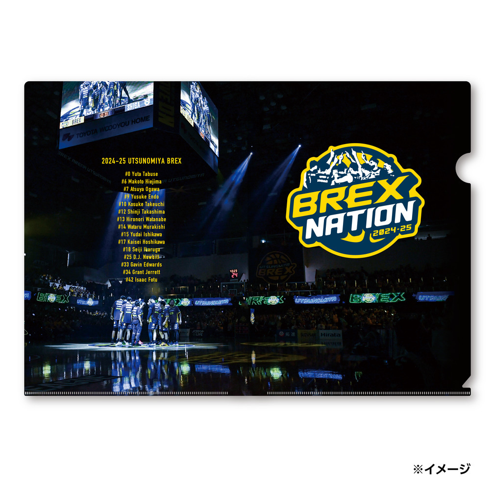 2024-25 BREX NATION クリアファイル 詳細画像 1カラー 4