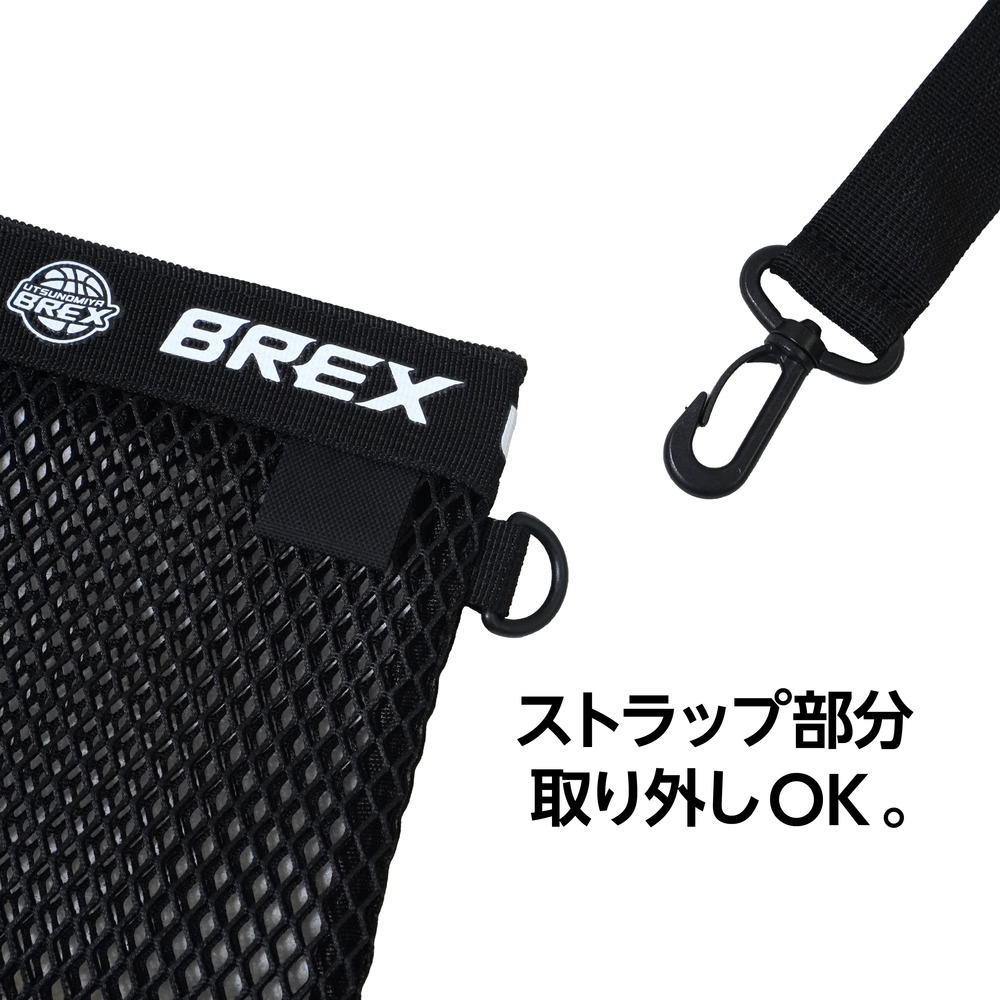 BREXテープ メッシュサコッシュ 詳細画像 ブラック 5