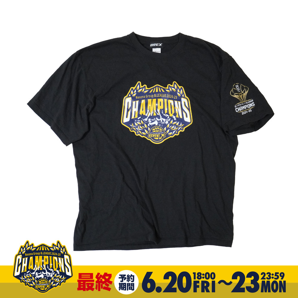 グッズ】5/28(水)発売 B.LEAGUE 2024-25 チャンピオングッズの