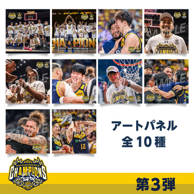 《予約受付 6/9(月)18:00～ 6/15(日)23:59》BREX B.LEAGUE 2024-25 チャンピオン アートパネル