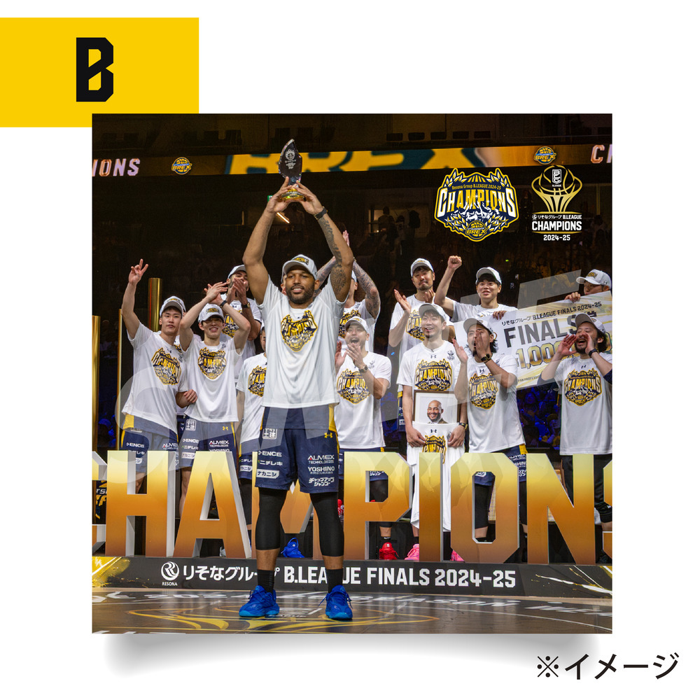 《予約受付 6/9(月)18:00～ 6/15(日)23:59》BREX B.LEAGUE 2024-25 チャンピオン アートパネル 詳細画像 B 1