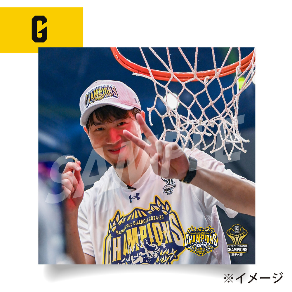 《予約受付 6/9(月)18:00～ 6/15(日)23:59》BREX B.LEAGUE 2024-25 チャンピオン アートパネル 詳細画像 G 1