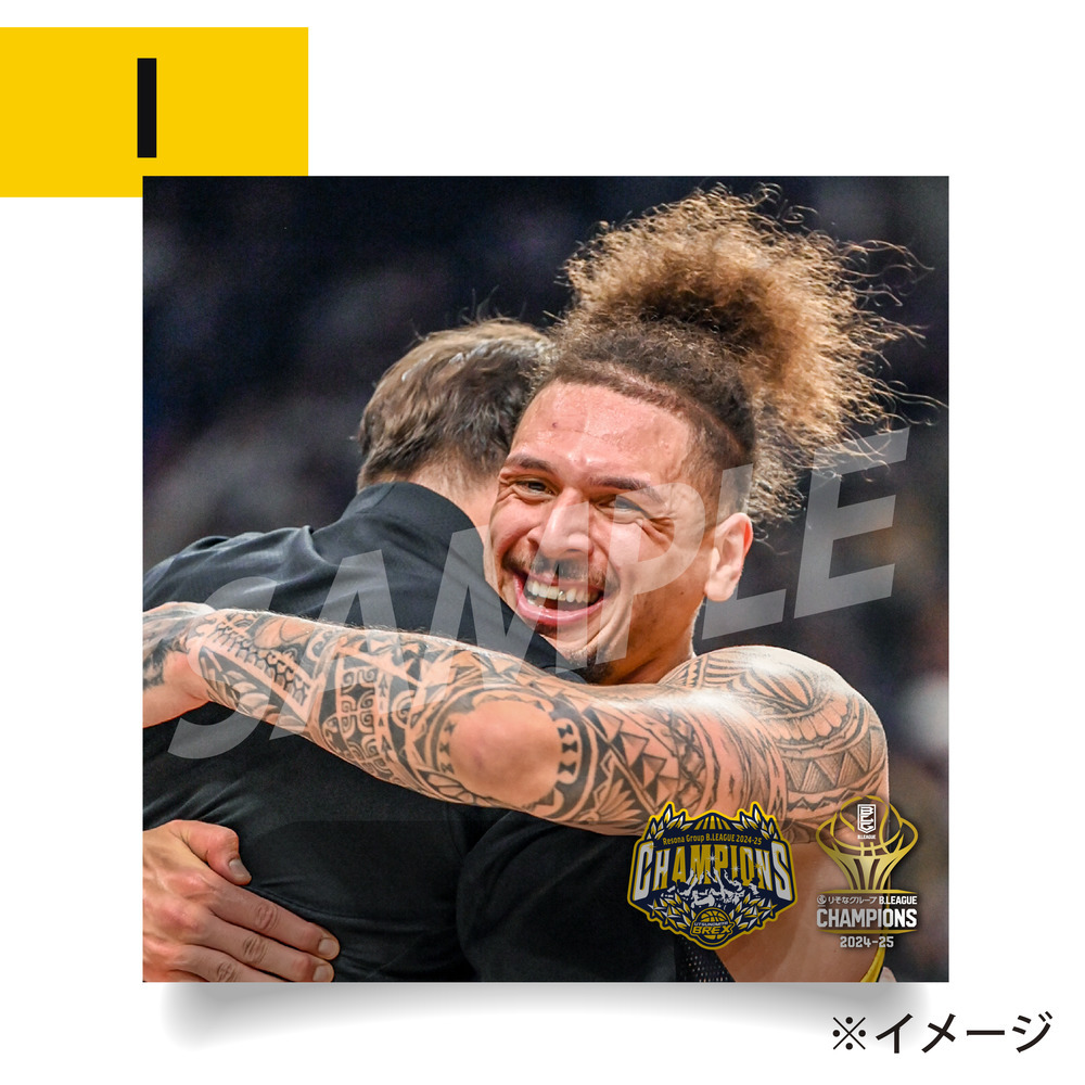 《予約受付 6/9(月)18:00～ 6/15(日)23:59》BREX B.LEAGUE 2024-25 チャンピオン アートパネル 詳細画像 I 1