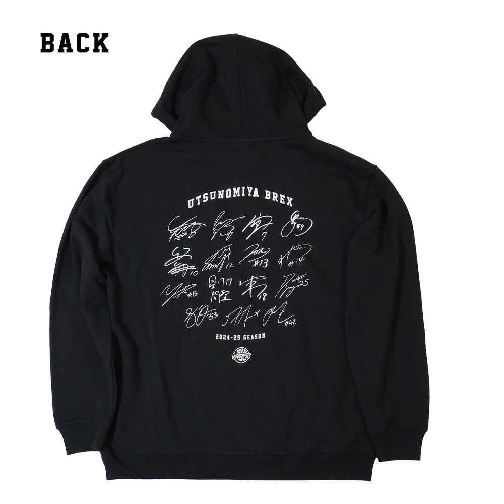 《予約受付 6/26(木)18:00～ 6/30(月)12:00》【予約販売】2024-25 THANK YOU パーカー 詳細画像 1カラー 3