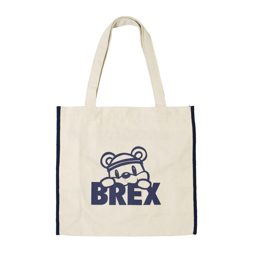 パイピングキャンバストートバッグ（のぞき見ブレッキー） 詳細画像 1カラー 2