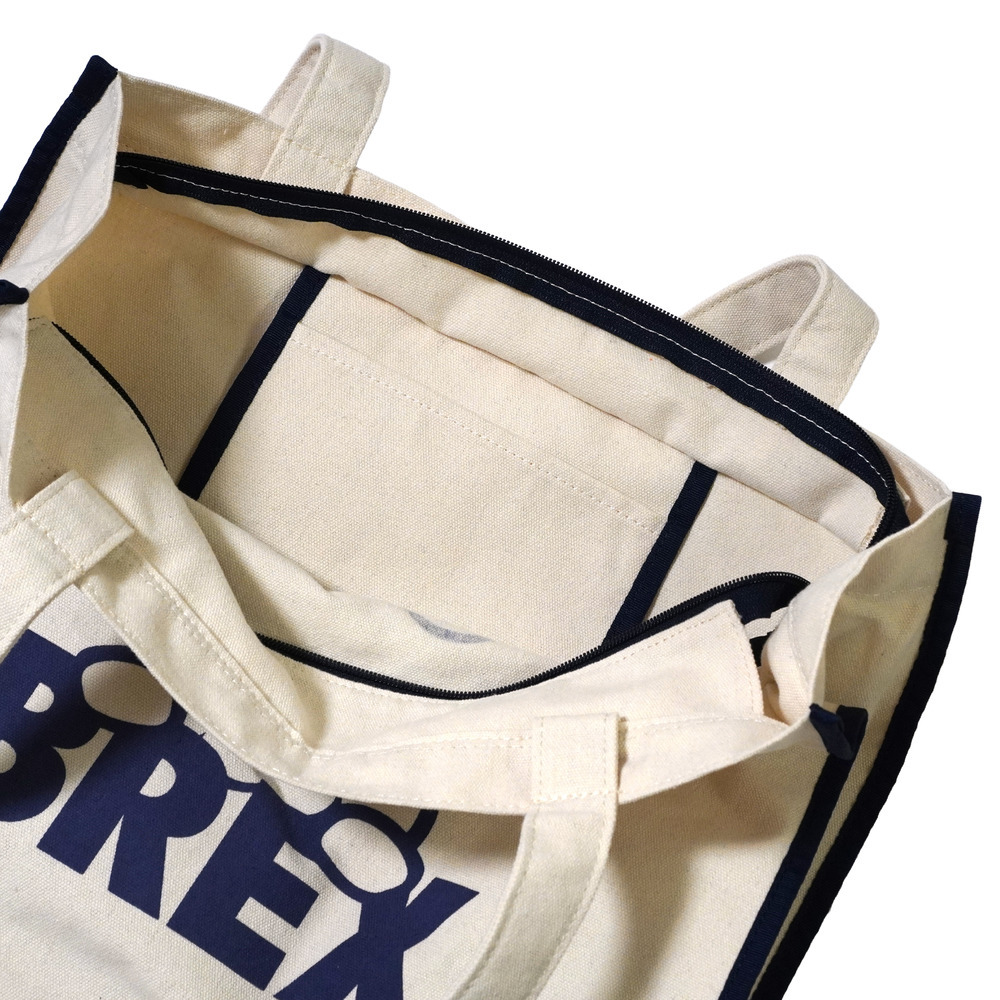 パイピングキャンバストートバッグ（のぞき見ブレッキー） 詳細画像 1カラー 6