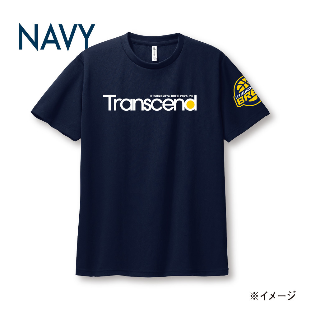 2025-26 スローガンTシャツ「Transcend」 詳細画像 ネイビー 2