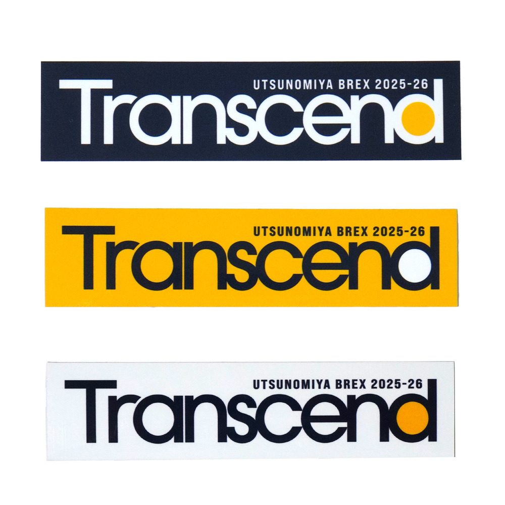 2025-26 シーズンステッカー 「Transcend」 詳細画像 ネイビー 1