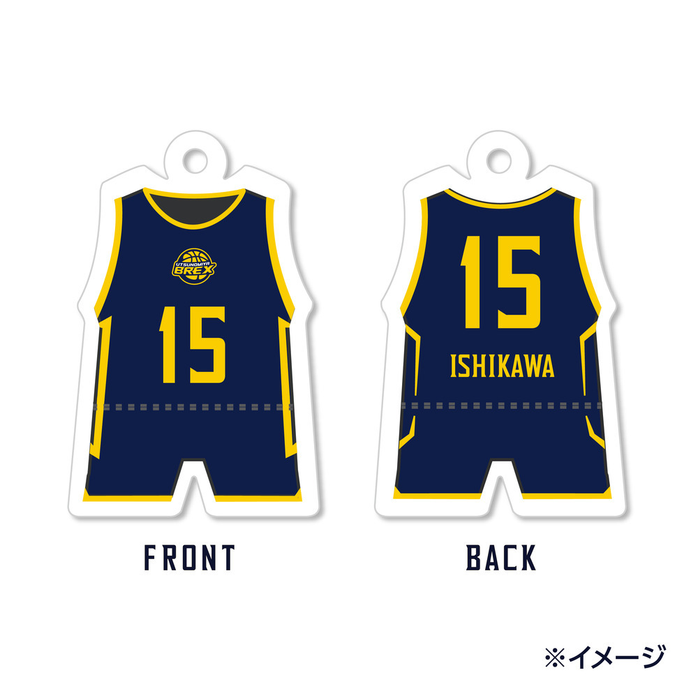2025-26 選手アクリルキーホルダー(HOME) 詳細画像 #15 ISHIKAWA 1
