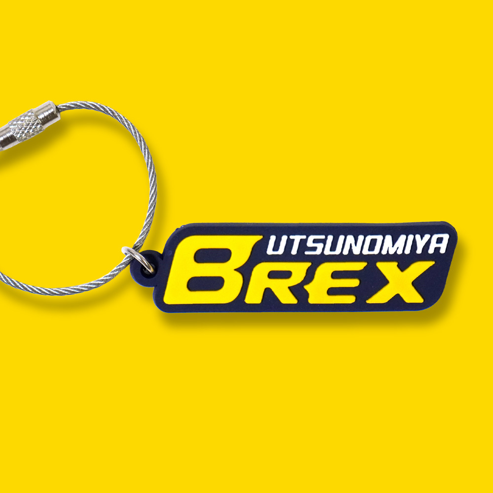 ラバーカスタムキーホルダー（BREXセカンダリーロゴ） 詳細画像 1カラー 1